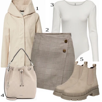 Jesenske Outfiti mit Siva Krilo Only "1"