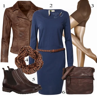 outfit mit Črna Škorenj Tamaris "Popolno za pomlad"