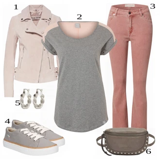Outfit sa Siva Ljetna Cipela TOMS "Tvoj otmjeni outfit"