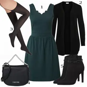 Outfit sa Plava Wolford "Savršeno za jesen"