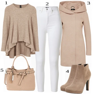 Outfit s Béžová/Hnědá Páska s Kapsou/Ležérní pásek/Obal Na Telefon/Klíčenka/Kožený Pásek/Sportovní doplněk/Peněženka/Široký Opasek Suri Frey "Skvělé pro podzim"