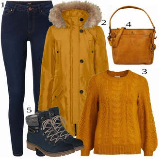 outfit mit Črna Škorenj Rieker "1"