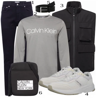 outfit mit Siva Superga Calvin Klein "Priložnostna oblačila"