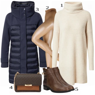 Jesenske Outfiti mit Bela Obleka Only "1"