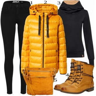 outfit mit Rumena Zimska Jakna ESPRIT "1"