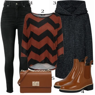 outfit mit Rdeča Škorenj LEMON JELLY "1"