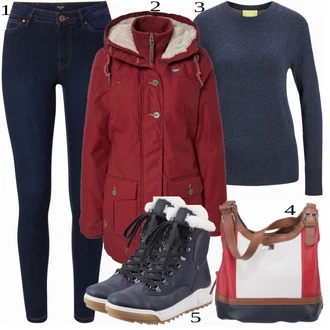 outfit mit Črna Škorenj Rieker "1"