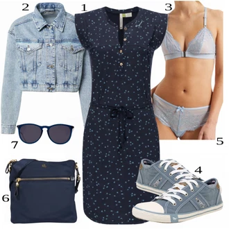 outfit mit Črna Obleka Ragwear "Tvoj cool outfit"