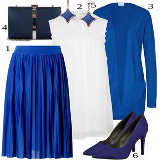 outfit mit Bela/Siva Srajca Only "Tvoj cool outfit"