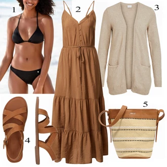 Outfit sa Smeđa Sandale TOMS "Tvoj otmjeni outfit"