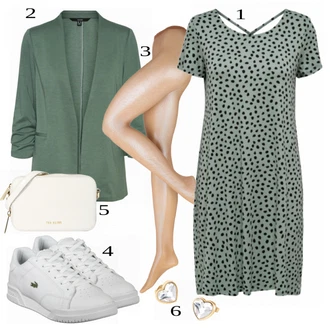 outfit mit Bež Hlačna nogavica "Tvoj cool outfit"
