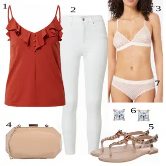 Outfit sa Bež Torba forever new "Tvoj otmjeni outfit"