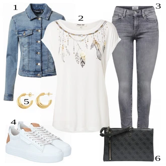 outfit mit Superga Kennel & Schmenger "Tvoj cool outfit"