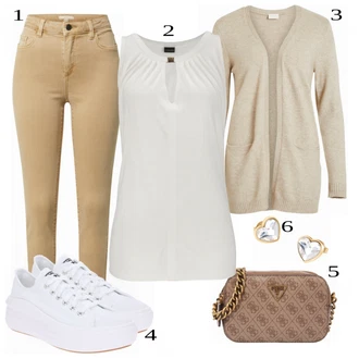 outfit mit Bela Superga Converse "Tvoj cool outfit"