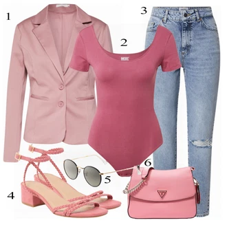 outfit mit Modra Kavbojke VERO MODA "Tvoj udobni outfit"