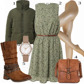 Outfity pro práci s Béžová Punčocháče Falke "Přesně pro zimu"