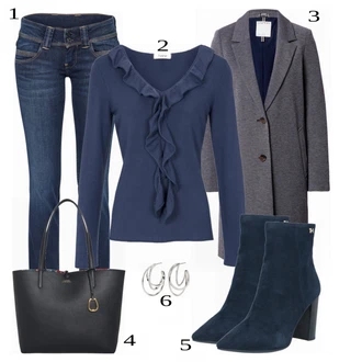 Zimske Outfiti mit Modra Polo Ralph Lauren "Zimska outfit"