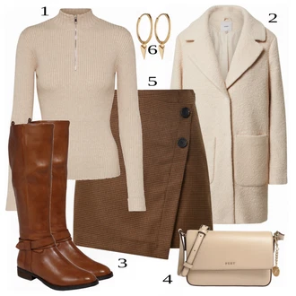 Zimske Outfiti mit Krilo Only "Zimska outfit"