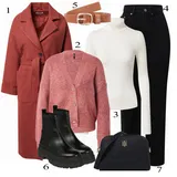 Zimní outfity bílé dlouhé / maxi image