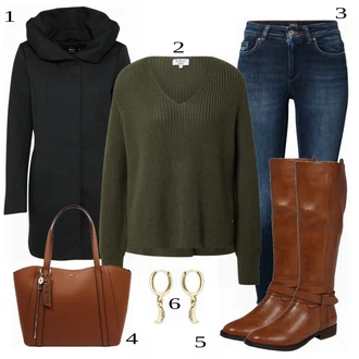 outfit mit Modra Nakit Ted Baker "Popolno za zimo"