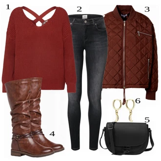 outfit mit Modra Nakit Ted Baker "Popolno za zimo"