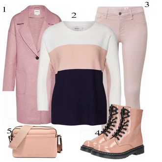 Outfit s Béžová Kozačka Dockers by Gerli "Přesně pro volný čas"