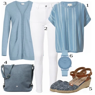 outfit mit Bela Kavbojke ESPRIT "Tvoja elegantna obleka"