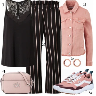 outfit mit Bež Superga Vans "Tvoj cool outfit"