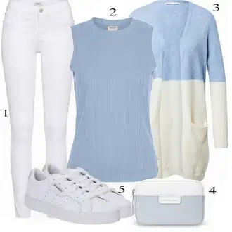 Ležérní outfity s Bílá/Hnědá/Černá Džín s Širokou Nohavicí/Dámské Džíny s Délkou 7/8/Zvonové Džíny/Zkrácené Džíny/Formální Košile/Džíny Culottes/Plisované Džíny Only "Vzhledy pro volný čas"