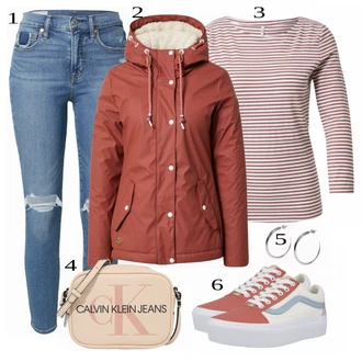 Outfit sa Siva Tenisica Vans "Tvoj otmjeni outfit"
