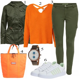 Outfit s Doplňek HUNTER "Praktický Vzhled"