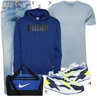 outfit mit Siva Superga Puma "Priložnostna oblačila"