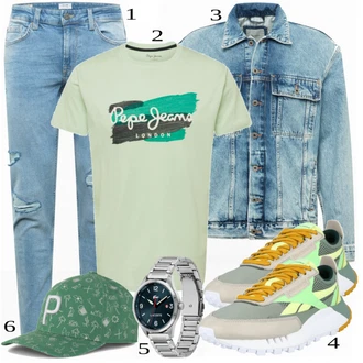 outfit mit Siva Superga Reebok Classic "Priložnostna oblačila"