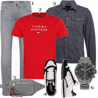 outfit mit Siva Torba Alpha Industries "Priložnostna oblačila"