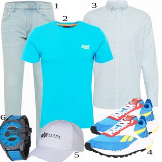 outfit mit Siva Klobuček Alpha Industries "Priložnostna oblačila"