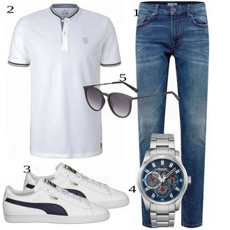 outfit mit Siva Superga Puma "Priložnostna oblačila"