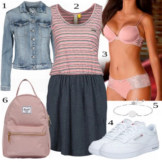 outfit mit Črna Obleka Alife and Kickin "Tvoj cool outfit"