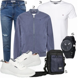 outfit mit Bela Superga Jack & Jones "Priložnostna oblačila"