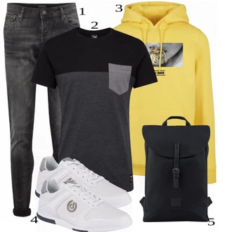 outfit mit Siva Superga Bugatti "Priložnostna oblačila"