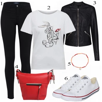 Outfit s Teniska Converse "Krásný"