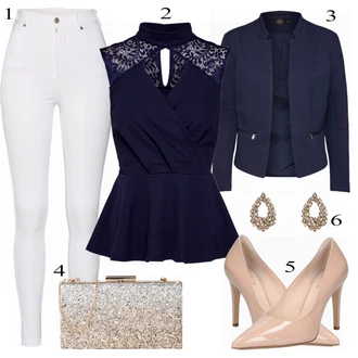 Outfit s Béžová Bota Högl "Krásný"