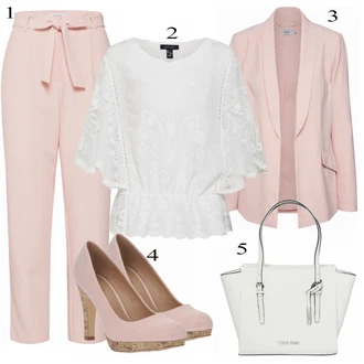 Outfit s Bota Na Podpatku About You "Pěkný Vzhled"