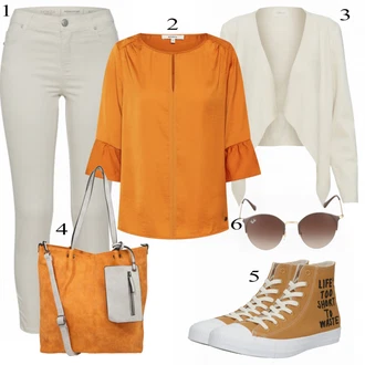 Outfit s Cartoon "Pěkný Vzhled"