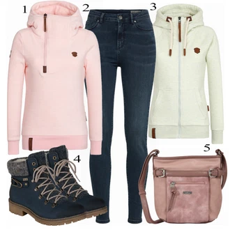 Outfit s Černá Šněrovací Bota/Zimní bota/Nízká bota na podpatku/Kozačka Šněrovací Kotníková Bota Rieker "Rieker Boty na podpatku"