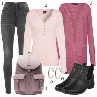 Outfit s Modrá Kozačka Mustang "Ragwear Košile"