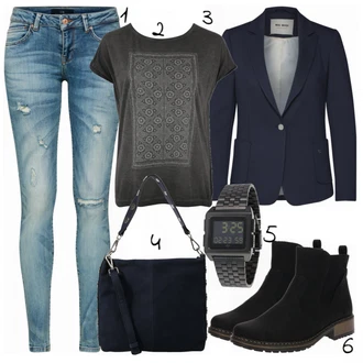 Outfit s Tričko ROXY "ROXY"