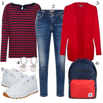 Outfit s Street One "Street One Svetr"