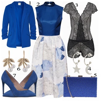 Outfit s Černá/Zelená/Tmavě šedá/Růžová/Šedá Korselet/Krajková podprsenka/Krajkový set spodního prádla/Korzet JETTE "Formální Večerní Oblečení"