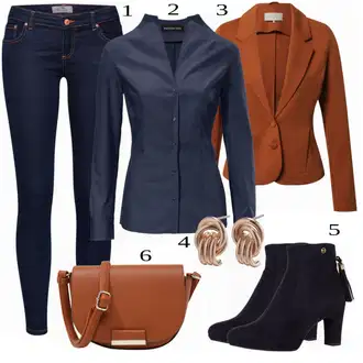 Dlouhé / Maxi Outfit "Formální Business Outfit"
