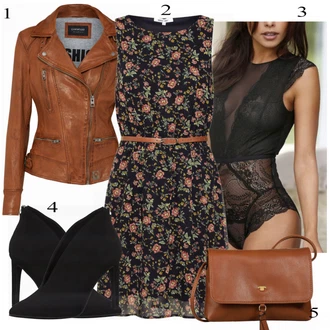 Outfit s Černá/Modrá/Fialová Krajkový Body/Tvarující tělo/Bodystockings/Síťovaný body/Krajkový set spodního prádla/Korselet/Průhledný body Lascana "Formální Business Outfit"